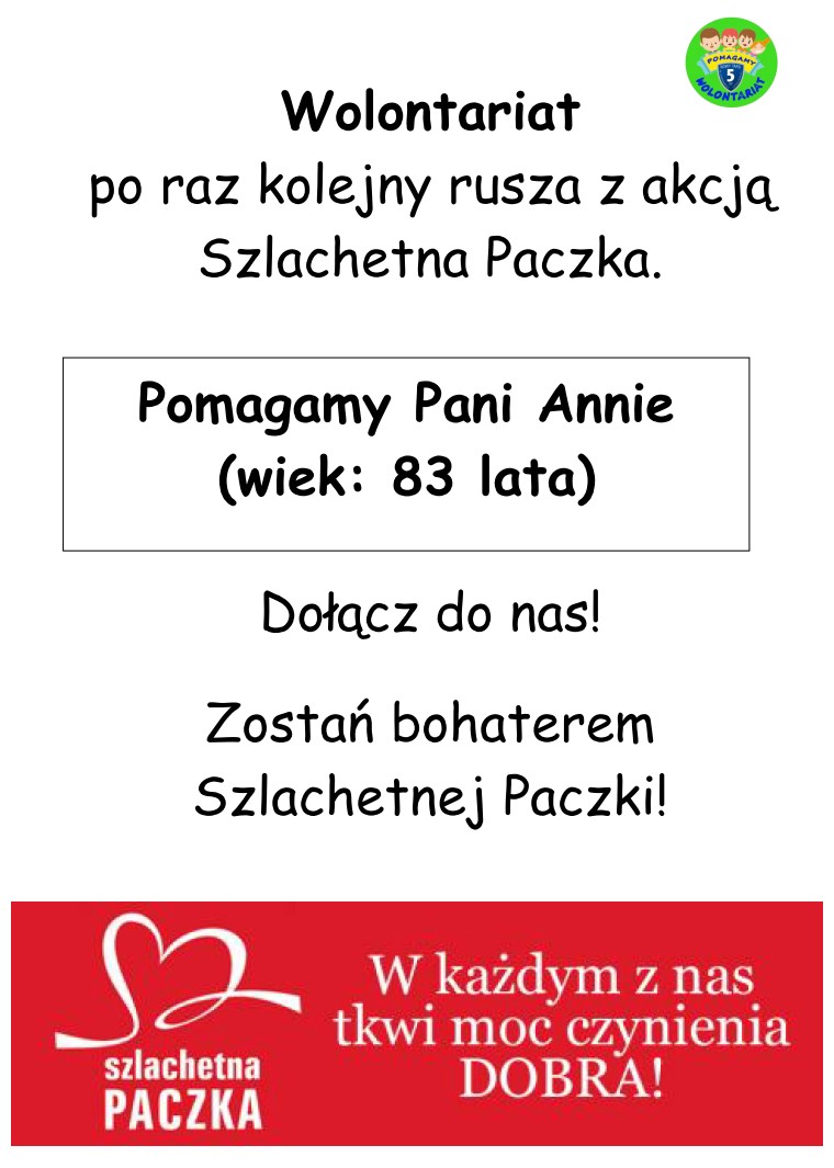 plakat szlachetna paczka